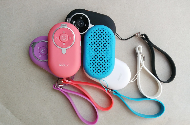 Loa Bluetooth Ngoài trời MP3 Walkman Thẻ dễ thương Điện thoại Loa nhỏ Loa không dây Loa siêu trầm Mini - Máy nghe nhạc mp3 máy nghe mp3