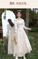 Длинный лонгслив, цвета шампанского, V-образный вырез