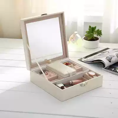 Cosmetics box wooden jewelry boxes creative gift jewellery