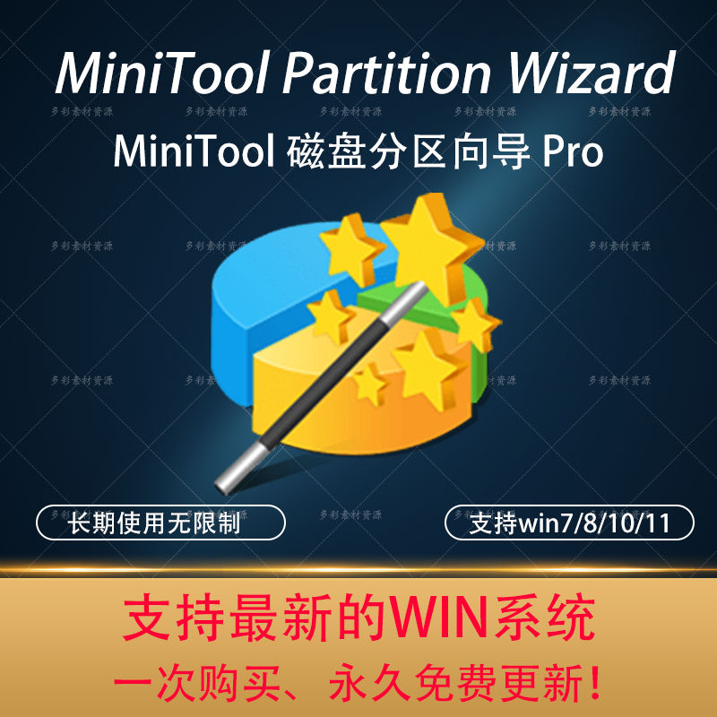 MiniTool Partition Wizard PC Disk Partition Merger Splitting Mobile Tuning Size Clones