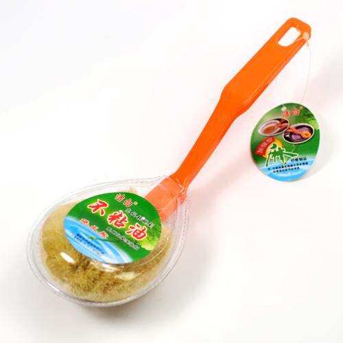 Hemp fiber reinforked nonsticks oil pans brush random color