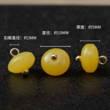 Cheongsam с имитацией нефритовых пуговиц, китайская плоская круглая рубашка с ножками и пришитыми вручную маленькими пуговицами, декоративные пуговицы в китайском стиле Hanfu