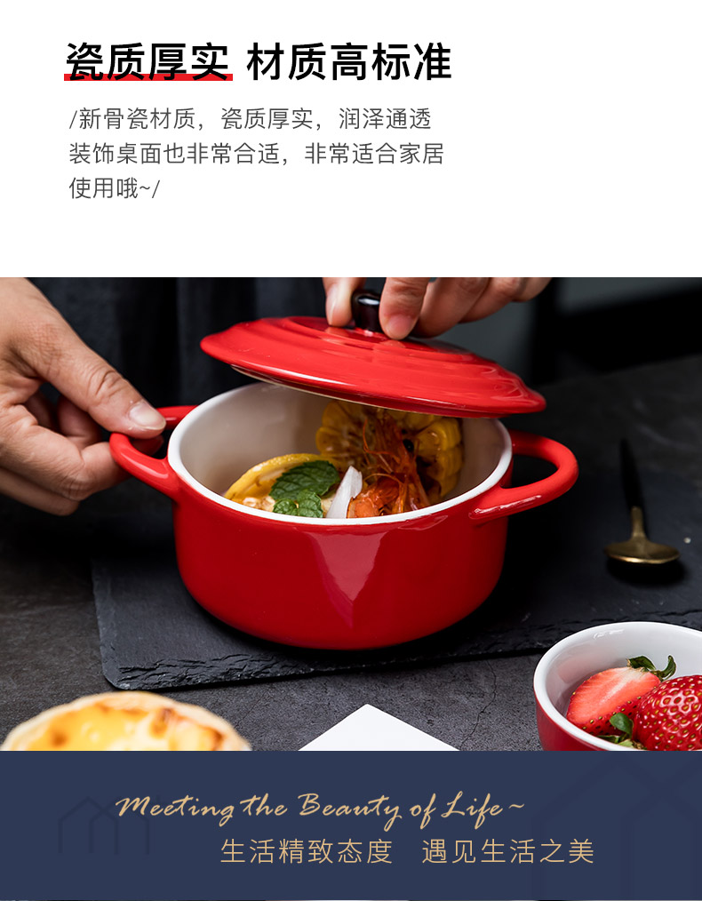 Pan ceramic cheese baked FanPan special western food baking plate creative dishes of household microwave oven roasted bowl