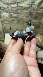 来料加工香插花鸟意境摆件