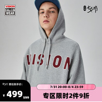 VISION American retro version of large logo Lianhood sports casual male and female with a new necropolis