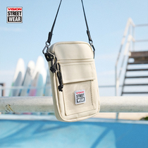 VISION Street trendsetto single shoulder inclined satchel bag chest bag 22 new light and thin portable small bag shoulder strap adjustable