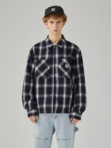 VISION American retro black and white Gprint Adhesive Bag Tooling Jacket Zipper Jacket for men and women 2022 new