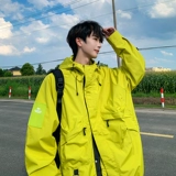 Мужская осенняя куртка, в американском стиле, большой размер