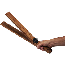 Music whip wooden whip percussion instrument oak material imported LP555 snap stick Slap stick clapper soundboard
