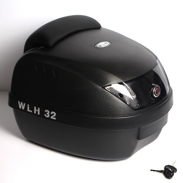 Thân xe máy số phổ kích thước Miles E32 xe điện đuôi hộp có thể tháo rời ắc quy xe phía sau hộp đuôi thùng đựng đồ xe máy honda