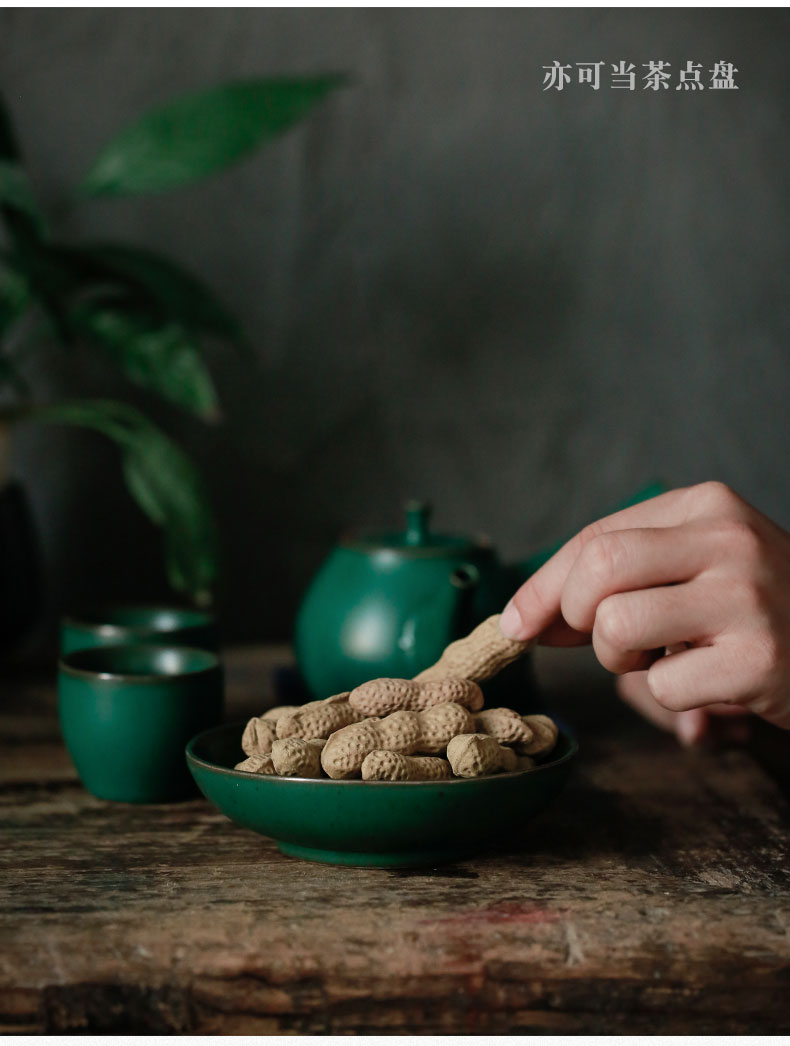 ShangYan pot bearing pot doesn kung fu tea set zero restoring ancient ways with the teapot Japanese TaoGan mercifully a pot of thick MATS thermal pad