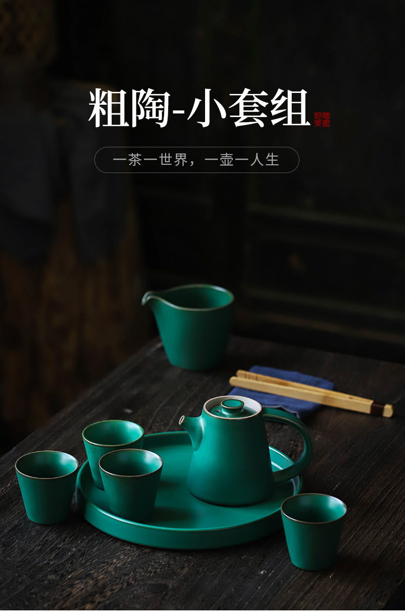 ShangYan ceramic teapot restoring ancient ways suit contracted a pot of two cups of small sets of kung fu tea set home 2 people make tea