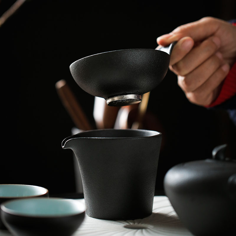 ShangYan ShangYan ceramic fair keller of black tea is contracted a Japanese male cup points coarse sea archaize ceramic tea cup)