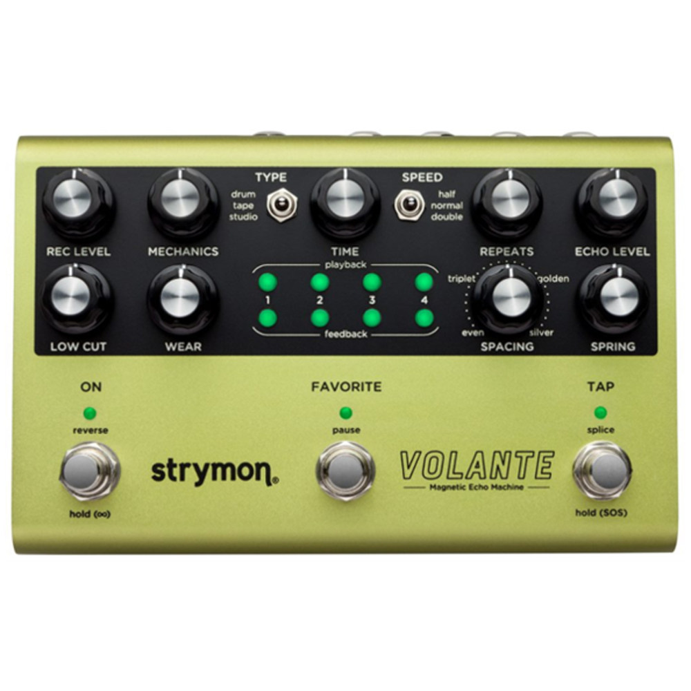 STRYMON VOLANTE DELAY tape delay retro delay electric guitar single block effect