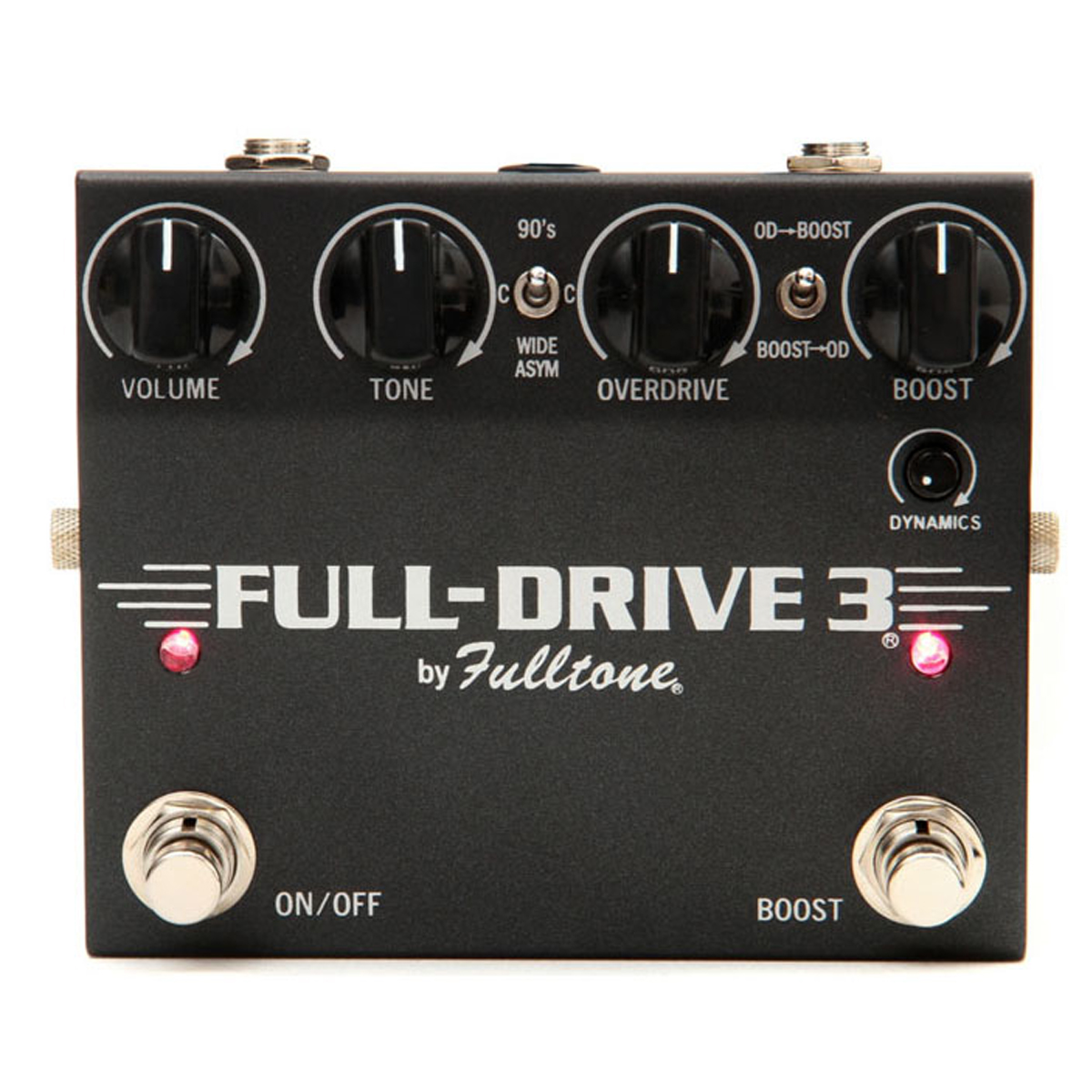 Fulltone Full-Drive 3 with Boost Overload Electric Guitar Monochrome Effector