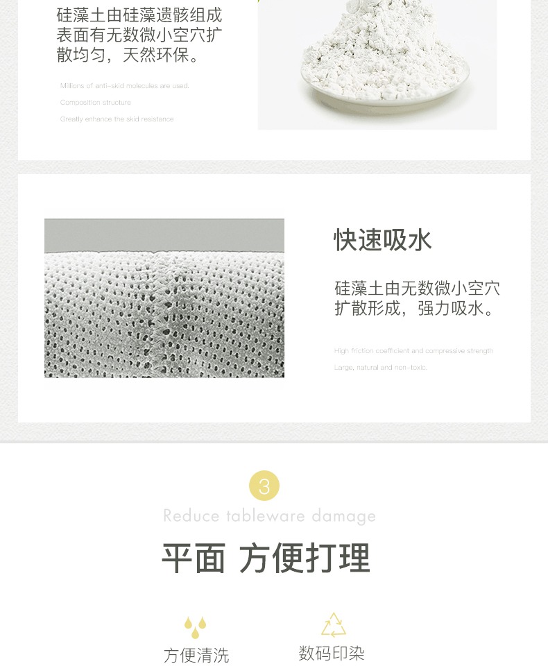 Pixel Bắc Âu tảo cát pad thấm sàn mat phòng tắm cửa phòng tắm mat nhanh chóng tảo cát diatomaceous đất - Thảm sàn miếng ghép sàn nhà