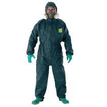 Weihujia 4000 chemical protective clothing liquid ammonia hydrofluoric acid chemical hazardous chemicals emergency acid and alkali resistant one-piece protective clothing