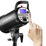 Фотографический светильник SKII400W, студийная вспышка второго поколения, мягкий световой короб, студийная одежда, портретное оборудование, фотосвет, съемка, заполняющий свет, освещение-8