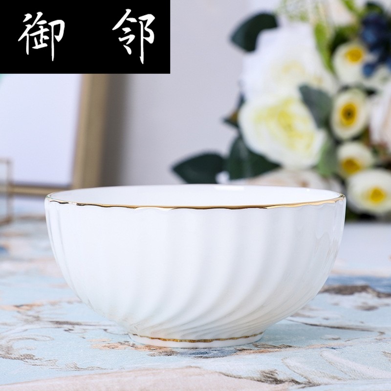 Propagated I and contracted ceramic tableware of pottery and porcelain gift set gift wedding suit activities in return