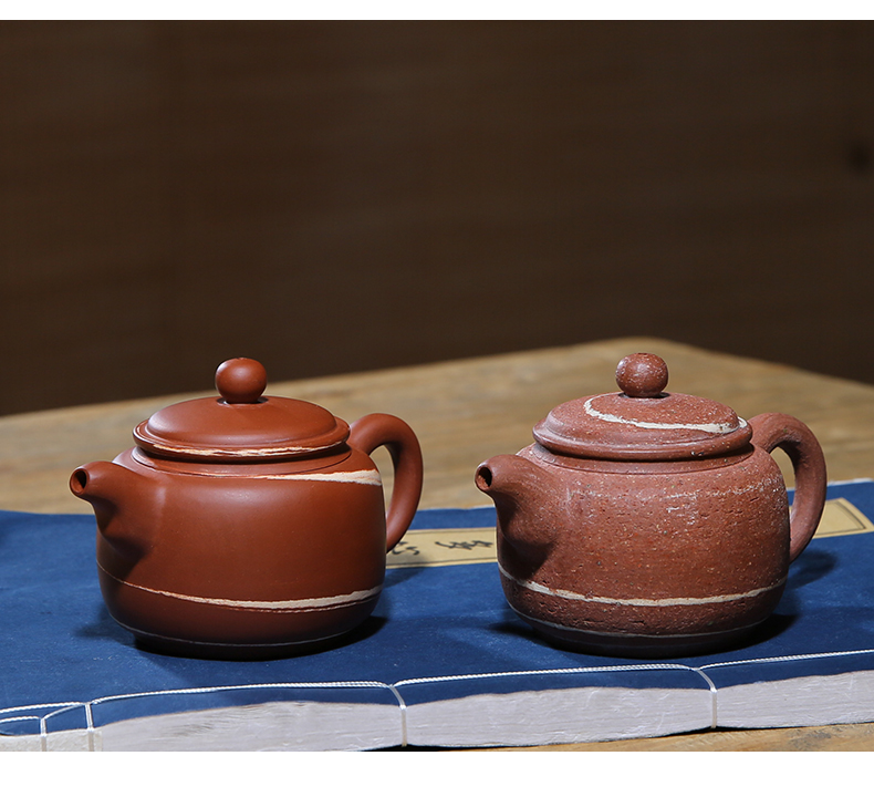 Chongqing RongChangTao high antique teapot pot of pure checking ceramic POTS thick mud thin mud not it make tea, tea sets