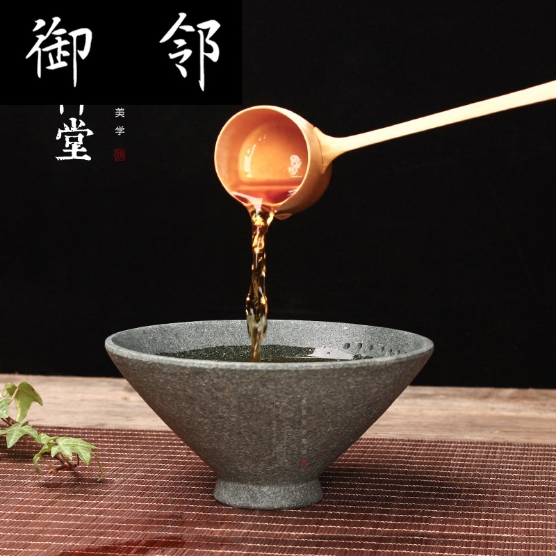Yq natural stone hat to bowl of Japanese zen large household rainbow such as bowl bowl kung fu tea set tableware