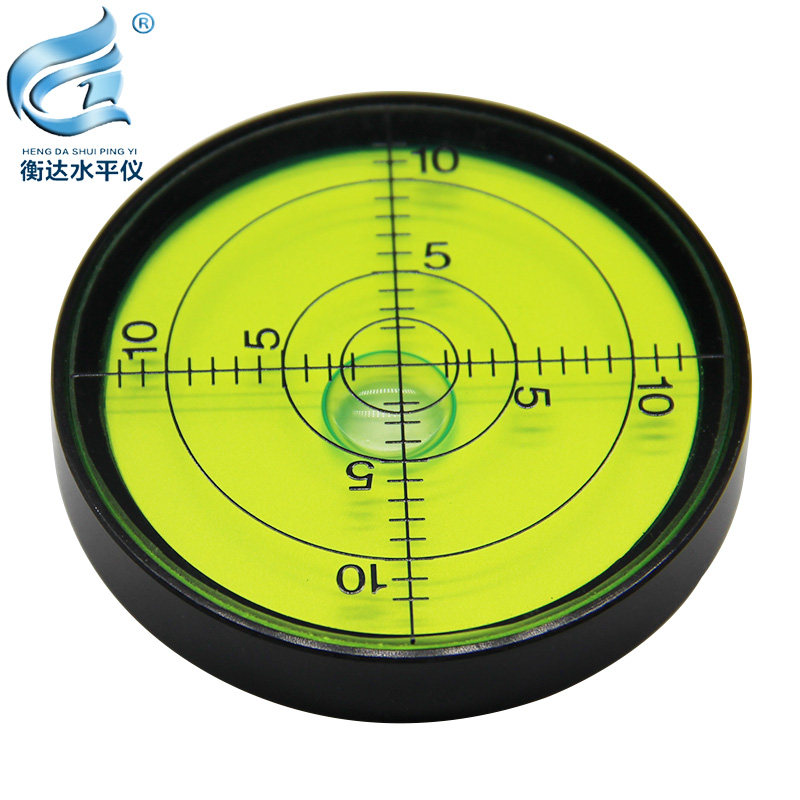 Universal Bubble Gradienter High Precision Level Instrumental Round Level Gauge Portable Level Instrumental Mini Horizontal Bubble Bead