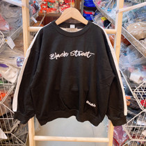 Oubao B brand spring and autumn style boys and girls Korean version of foreign style pure cotton letter embroidery sweater 2905