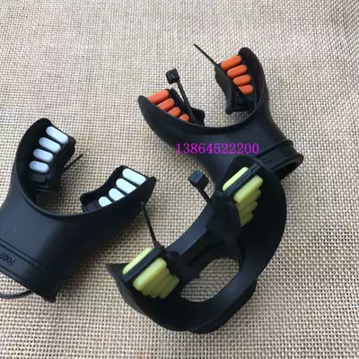 Taiwan diving suction device bite mouth imported straw mouth bite deep diving secondary head with Tongue Holder weight regulator bite mouth