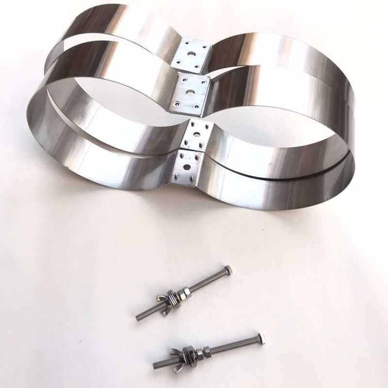 Diving bottle double bottle hoop 316 stainless steel 8 word ring diving double bottle connecting ring diving aluminium bottle fixing frame