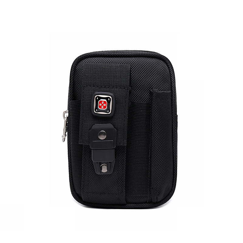 Swiss army knife mobile phone bag men's fanny pack 6 inch 6 5 inch outdoor sports hanging bag wearing belt work tactical small fanny pack