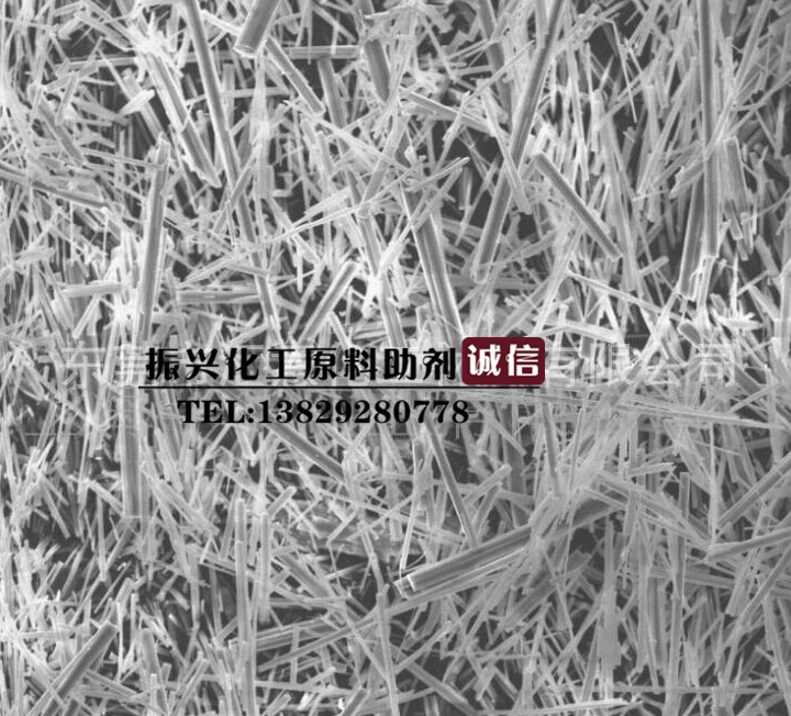 Waterless calcium sulphate whisker temperature resistant friction resistant material special brake leather special friction material plastic use