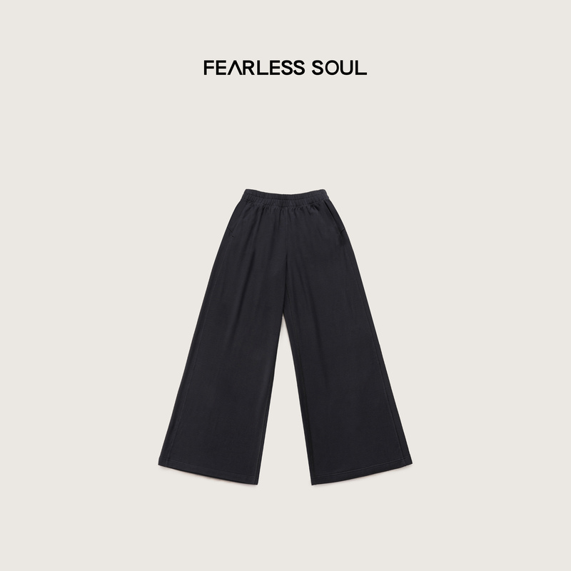 Taffa Tang Fa Fa'Air Conditioning Pants' Summer Lightweight Ice Film Feel Simple Soft Loose Casual Pants for Women Taffa Tang Fa Fa'Air Conditioning Pants' Summer Lightweight Ice Film Feel Simple Soft Loose Casual Pants for Women