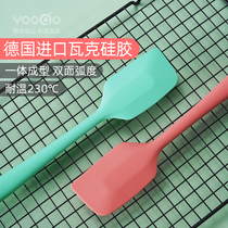 One-piece silicone spatula High temperature food grade baking cake shovel Cream mixing shovel Large scraper spatula