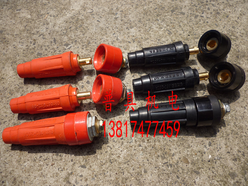 The welding machine is a fast joint plug interpolated in DKJ-16 35 50 70 95 120 square cable connection