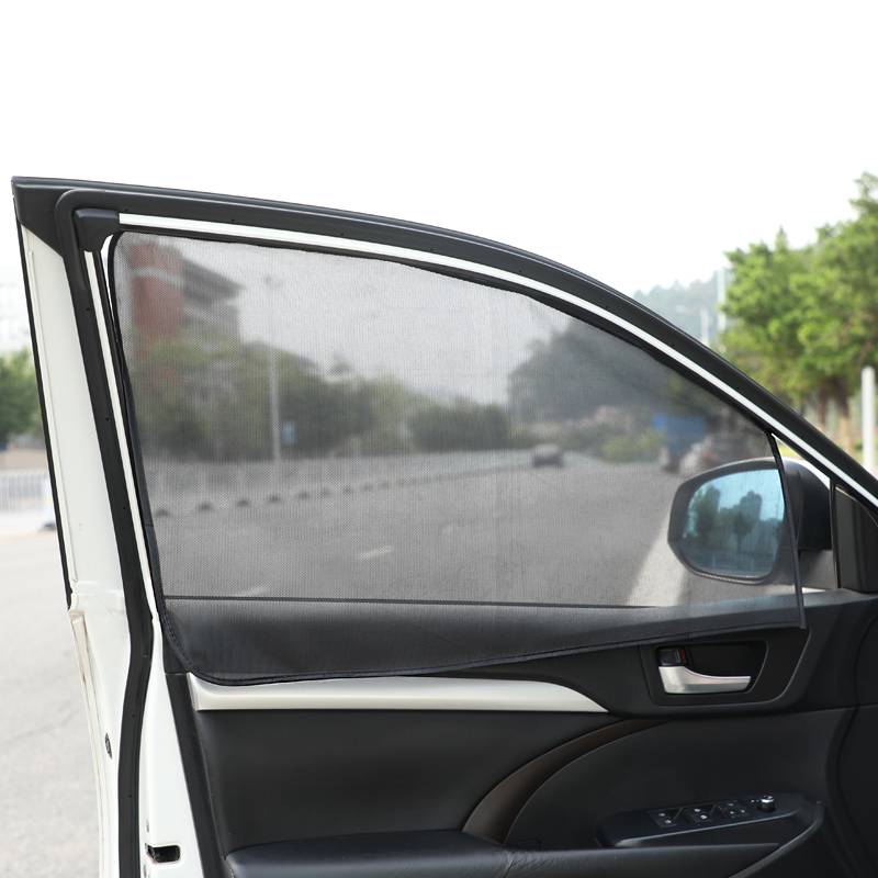 Car sunshade artifact Magnetic sunshade front block glass window sunshade curtain Car shading heat insulation sunshade