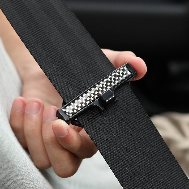 Car pregnant woman seat belt anchor car safety rope anti-strangulation limit anchor extension elastic adjuster