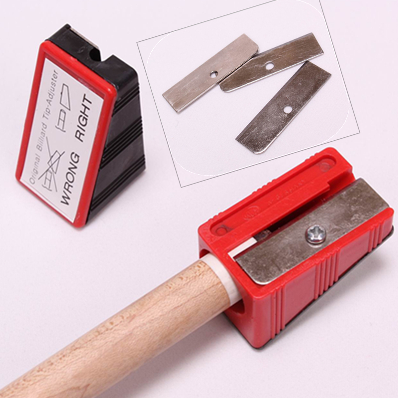 Eight American nine-ball-head rods in table-ball-rod repair, nook for ball-swapped leather head repair special pencil sharpeners