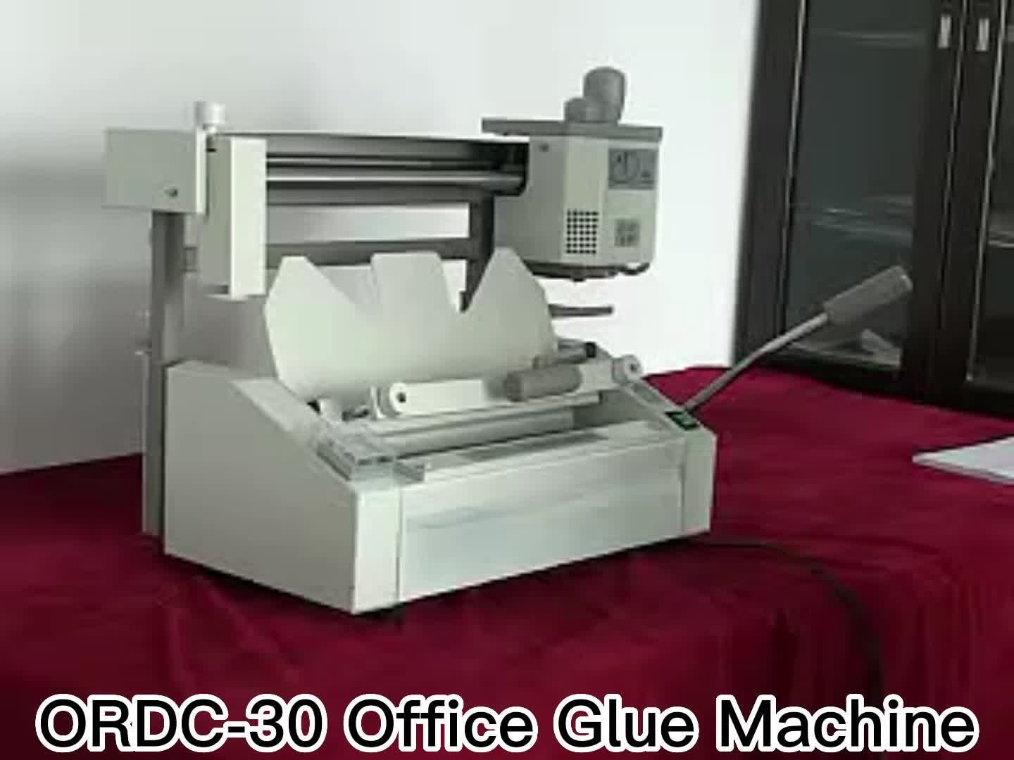 High Quality Manual Desktop Glue Binding Machine Notebook Gluing Binder