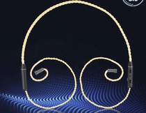 APTX-HD Bluetooth Upgrade Line qcc5125 Gold and silver mmcx headphones ie80s 0 78 se846 Sport LDAC