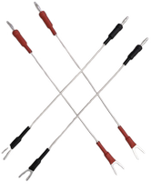 Elegant High-end Private Custom Pure Silver Wire Speaker Horn Hair Burning Grade Sound Power Amplifier Bridging Cord Jumper