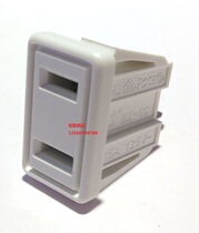 AC power socket national standard second flat socket industrial wiring embedded two-hole socket American module socket