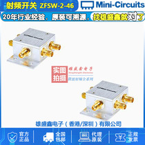  Mini-Circuits ZFSW-2-46 DC-4 6GHZ RF Microwave Single Pole double throw switch SMA