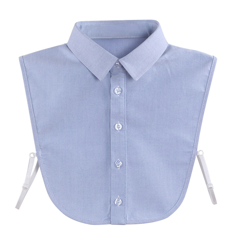 Fake collar men's Joker artifact shirt fake collar men's blue and white