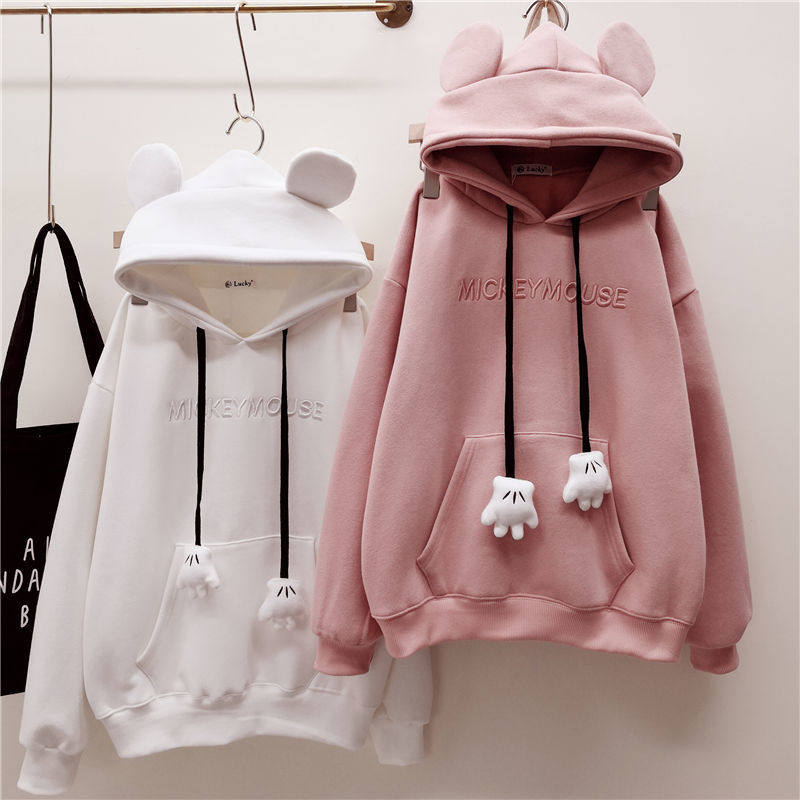 Girls autumn sweater 2022 new girl spring and autumn Korean version of the Western style children's hot style coat big boy hoodie top