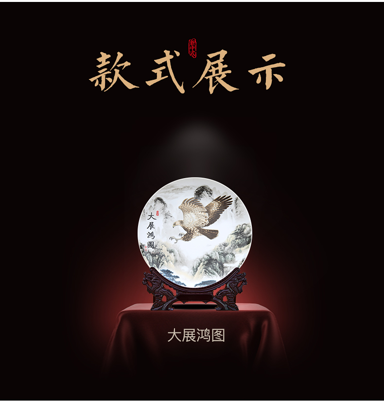 The Future decorative plate to industry