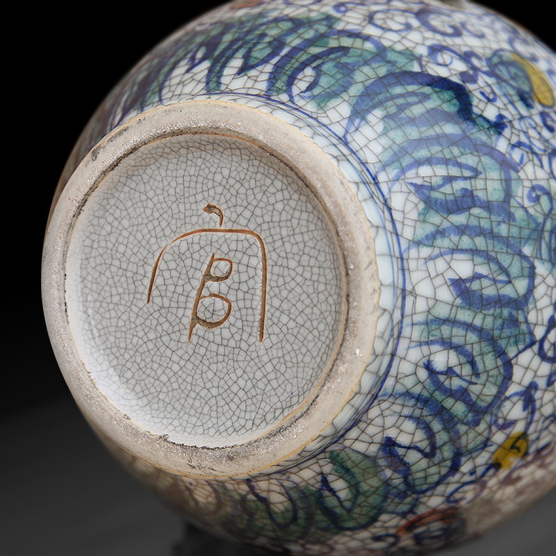 Jingdezhen ceramic is Chinese style of the ancients up hand - made vases handicraft furnishing articles home rich ancient frame adornment sitting room
