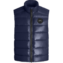CANADA GOOSE Canada Goose Crofton mens black label down vest large goose down jacket 2229MB