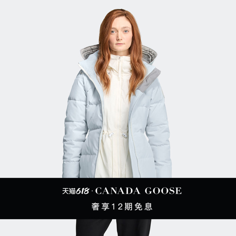 Canada Goose Chelsea Women's White Label down Parka Classic Upgraded Version 3804