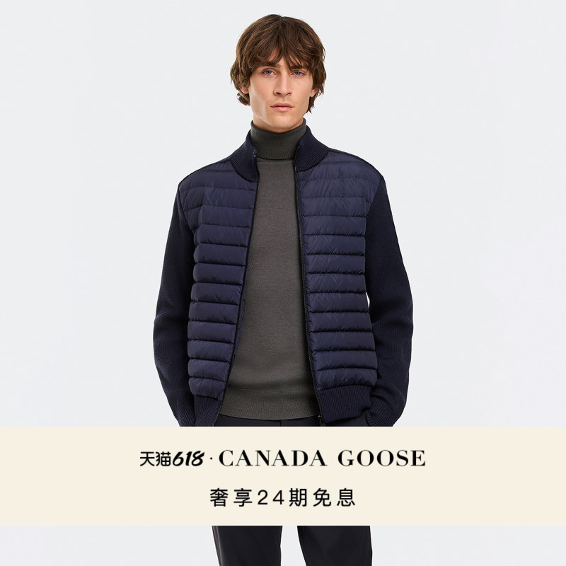 Canada Goose Hybridge ® Men's Knitted Jacket down Coat 6830m Canada Goose Hybridge ® Men's Knitted Jacket down Coat 6830m