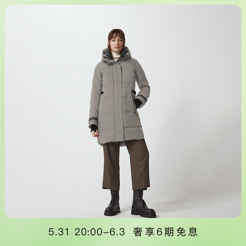 CANADA GOOSE CANADA GOOSE BENNETT BLACK PEEK 3817LB Long version of the great goose down jacket